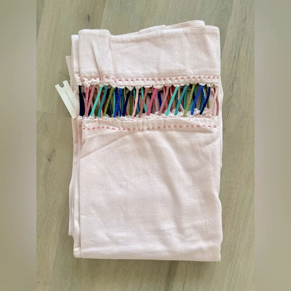 NWT! RARE & UNIQUE Anthropologie Embroidered Pibar Curtain Discontinued 84x50